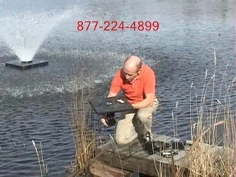 POND ALGAE CONTROL using ultrasonic technology