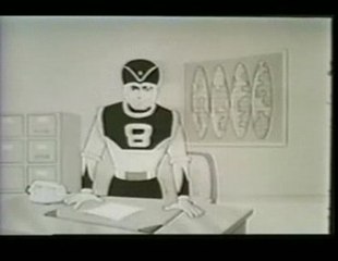 Eight Man Test Moggy Aspi Show Retro