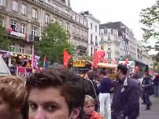 gaypride 2009 bruxelles vidéo 1