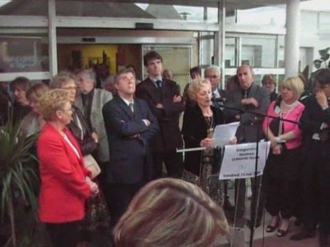 Inauguration de la RPA Germaine Tillion (Montceau-les-Mines)