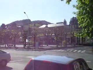 La Bourboule: Les places de la Victoire et du jet d'eau