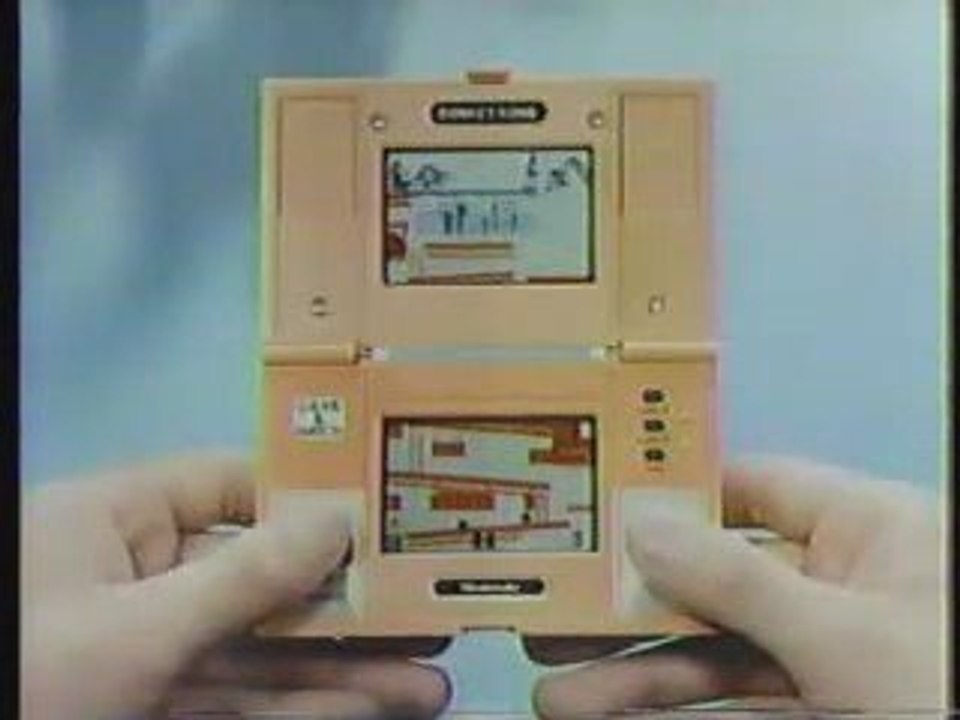 Pub Game & Watch Multi écran Japon 80's