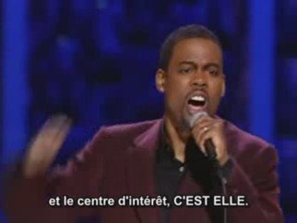 Chris rock explique les joies et les mystères de l'amour...