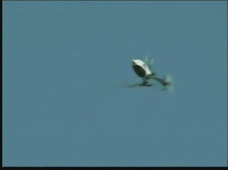 Mini Titan E325 tentative de vol dos