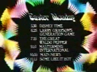 BBC1 Easter Monday Trailer - Monday April 7th 1980