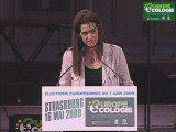 Sandrine Bélier au meeting de Strasbourg