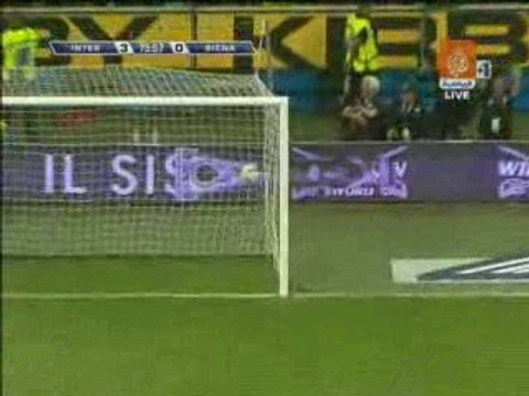 IBRAHIMOVIC 3-0 INTER MILAN SIENNE CHAMPION D'ITALIE 08/09