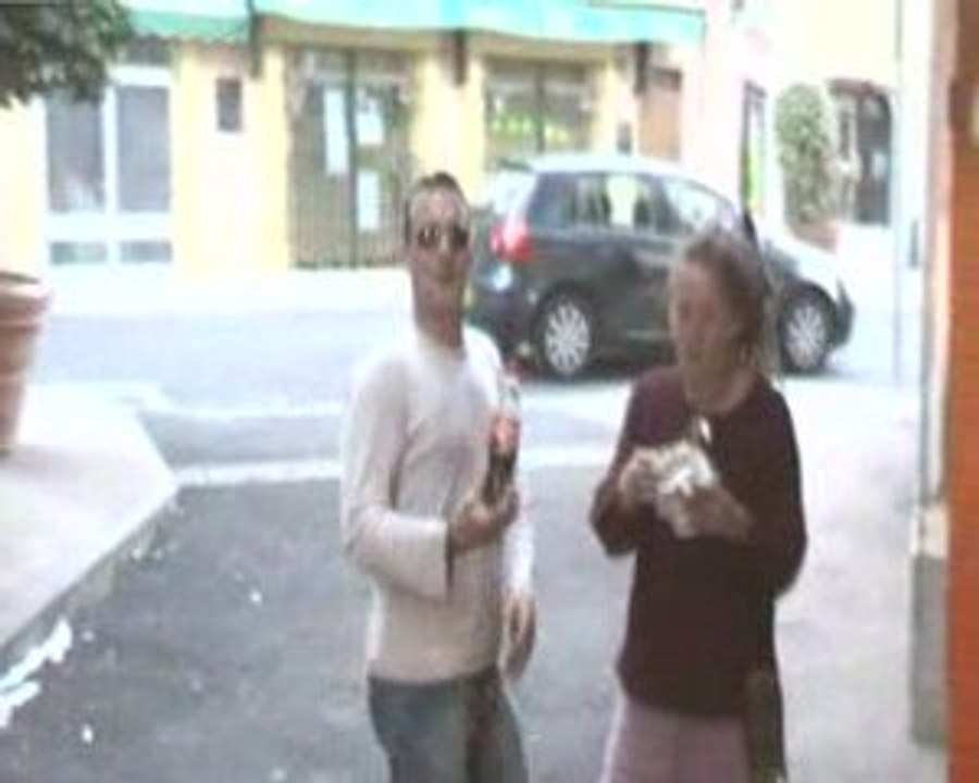 street bench film Esteban devant guillou