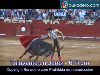 Talavante pincha el triunfo en Jerez