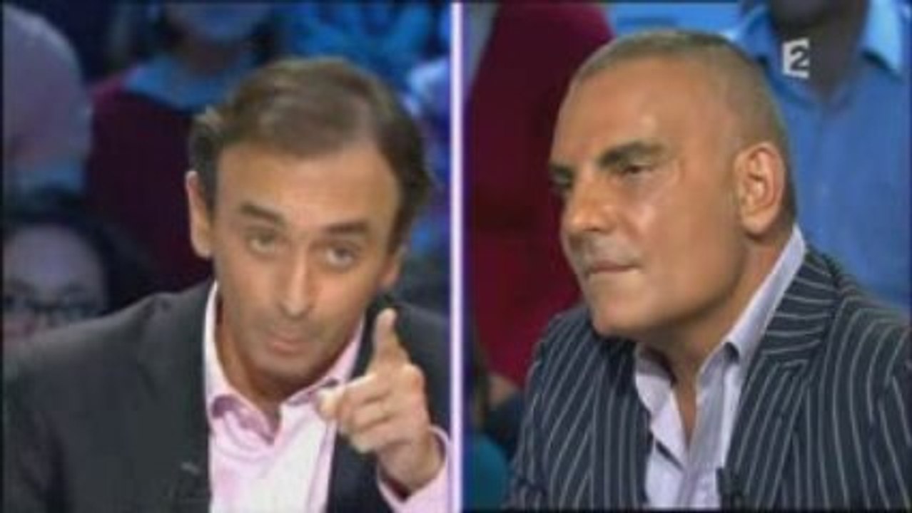 Zemmour clash Christian Audigier