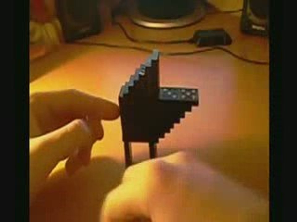 Amazing dominoes trick