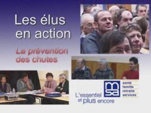 Prévention des chutes chez les personnes âgées