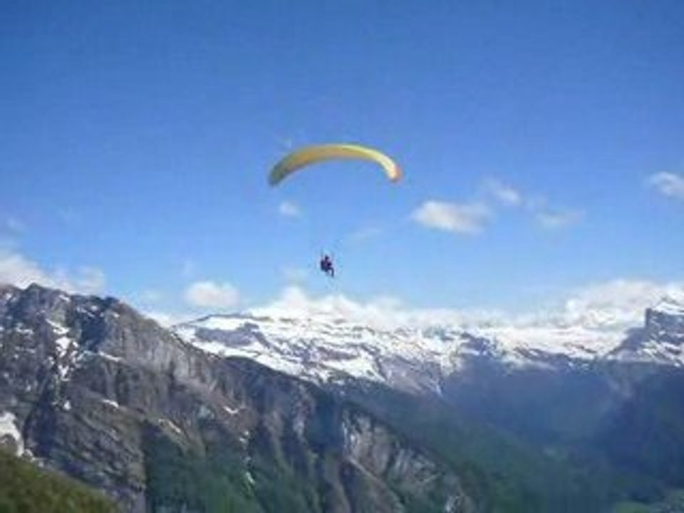 Parapente au Grand Môle et Bourgeoise