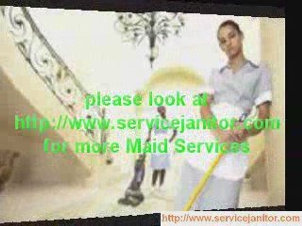 Janitorial Supplies, Maid Services