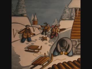 Monde hivernal de Guéna