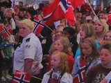 Eurovision pop idol Alexander Rybak mobbed by fans in Norway