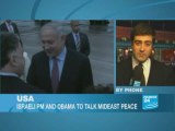 USA: Israeli PM and Obama to talk Mideast peace