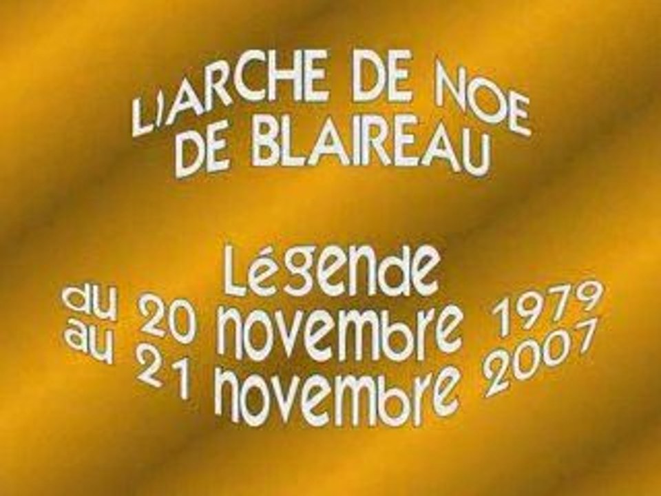L'ARCHE DE NOE DE BLAIREAU