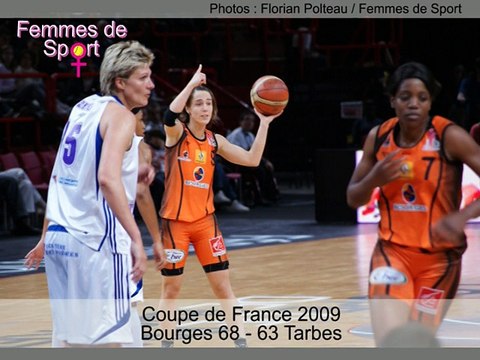 CDF Basket 2009 - Bourges Tarbes - Diapo Photos