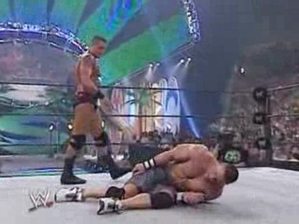 WWE Champion John Cena vs Randy Orton SummerSlam 2007 Pt. 2