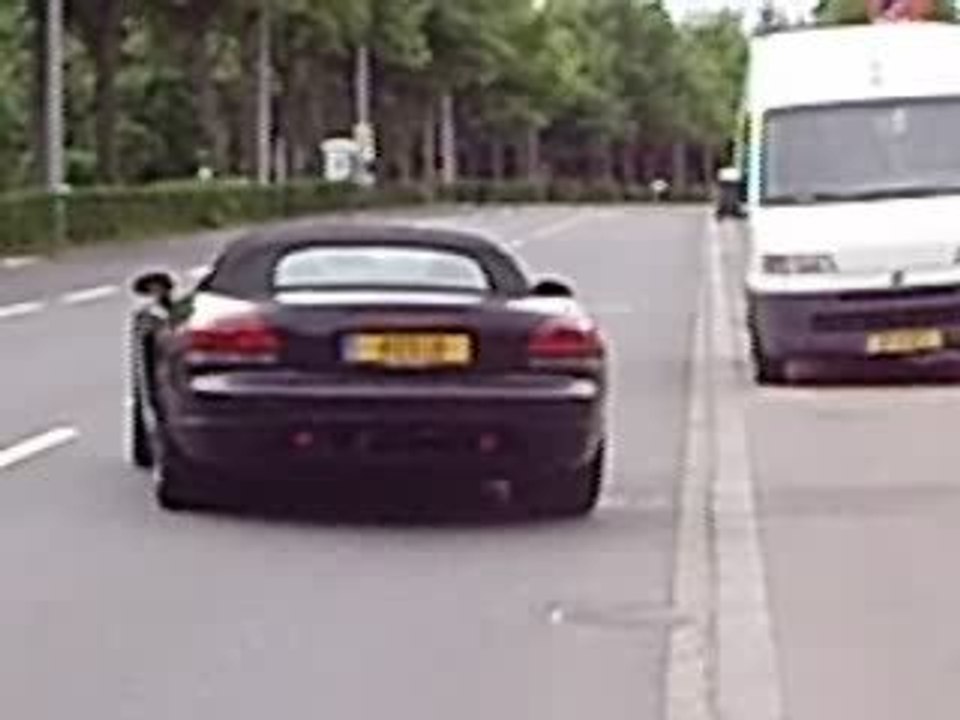 DODGE VIPER SRT10 CABRIOLET BERTRANGE DIMANCHE 17 05 09 16H