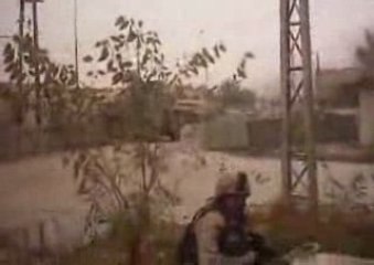 US Marines ambush insurgents in a building.
