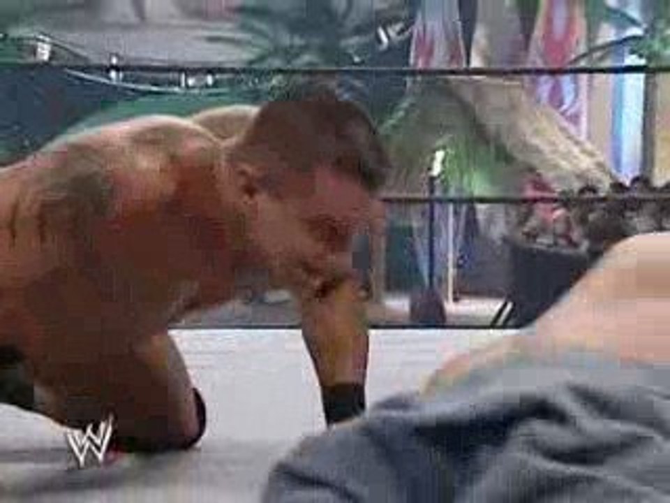 WWE Champion John Cena vs Randy Orton SummerSlam 2007 Pt. 3