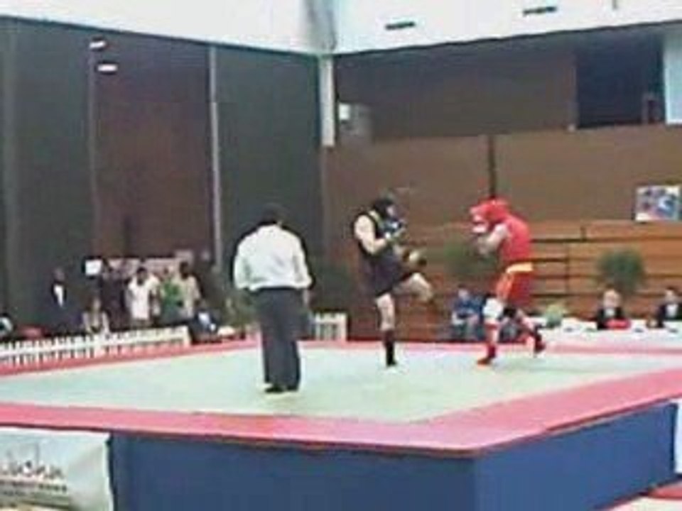 Championnat France SANDA 2009 Classe B -85kg Finale