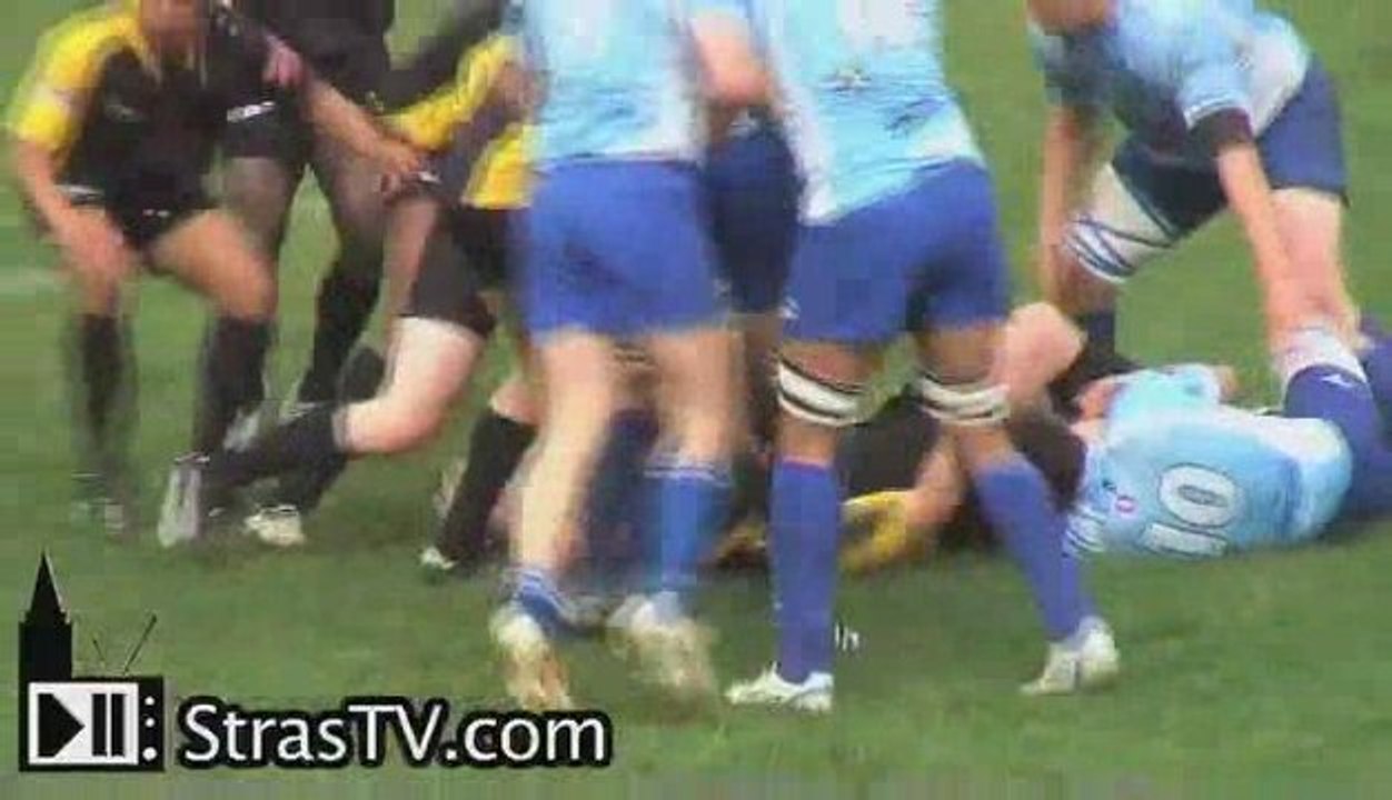 Rugby : Strasbourg Cergy 16 de finale fédérale 2