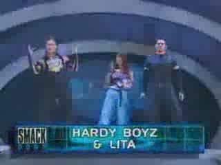 The Hardyz & Lita Vs Edge & Chistian & Jacqueline