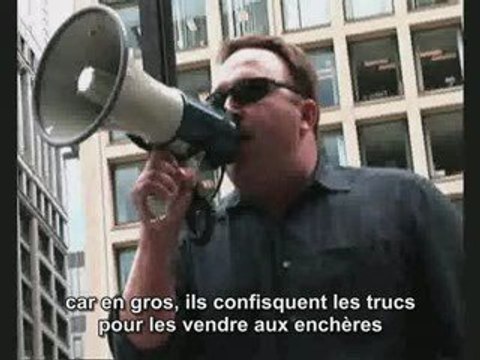 Alex Jones: Schwarzenegger et les clodos 1/2 (sous-titré)