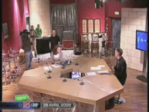 Alex Grenier live Angers 7 28/04/09 émission 18H30