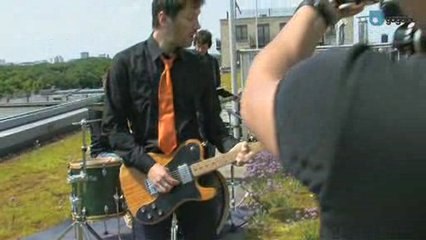 LENZ beim Videodreh zu "Unser Gutes Recht"