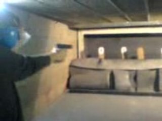 Tir sur cible animé - Glock polymère