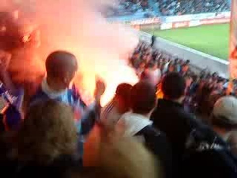 Ambiance du hac contre Caen (pendant la mi-temps)