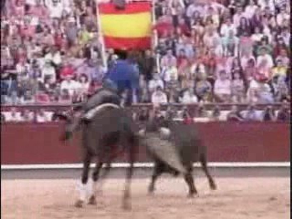 Pablo Hermoso de Mendoza en la Feria de San Isidro 2009