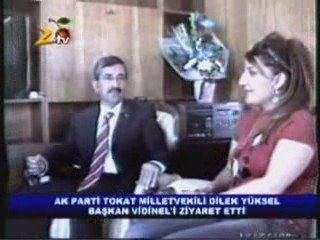 Milletvekili Dilek Yüksel Başkan Vidineli ziyaret etti