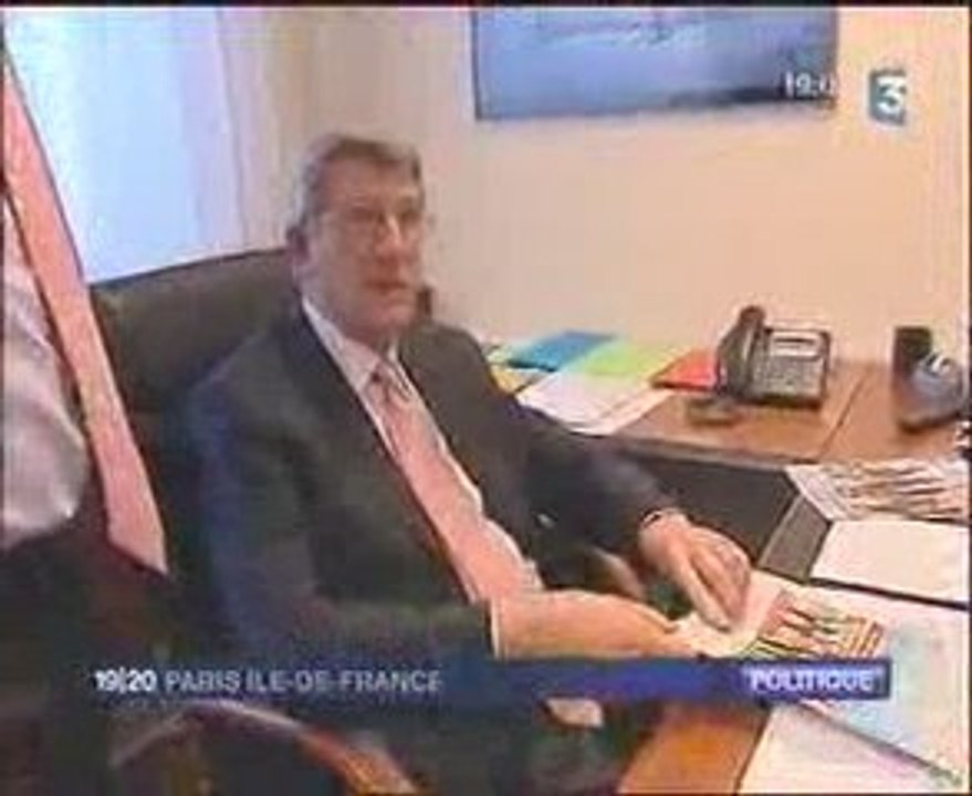 Jérôme Rivière dans le 19-20 sur France 3 - idf le 18 mai 09