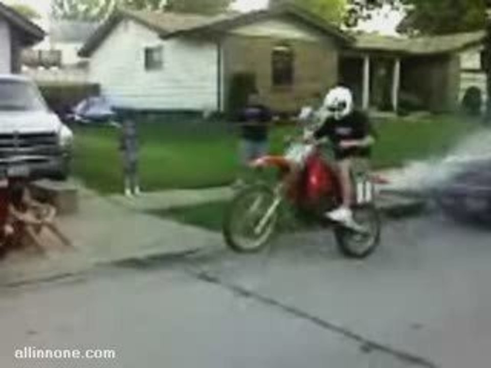 How Not to ride a Motorcycle