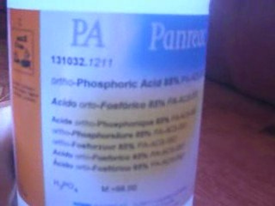 Additif Alimentaire E338 = Poison