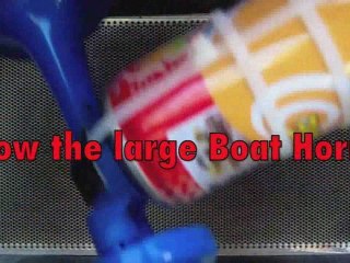 MICROWAVING BOAT HORNS