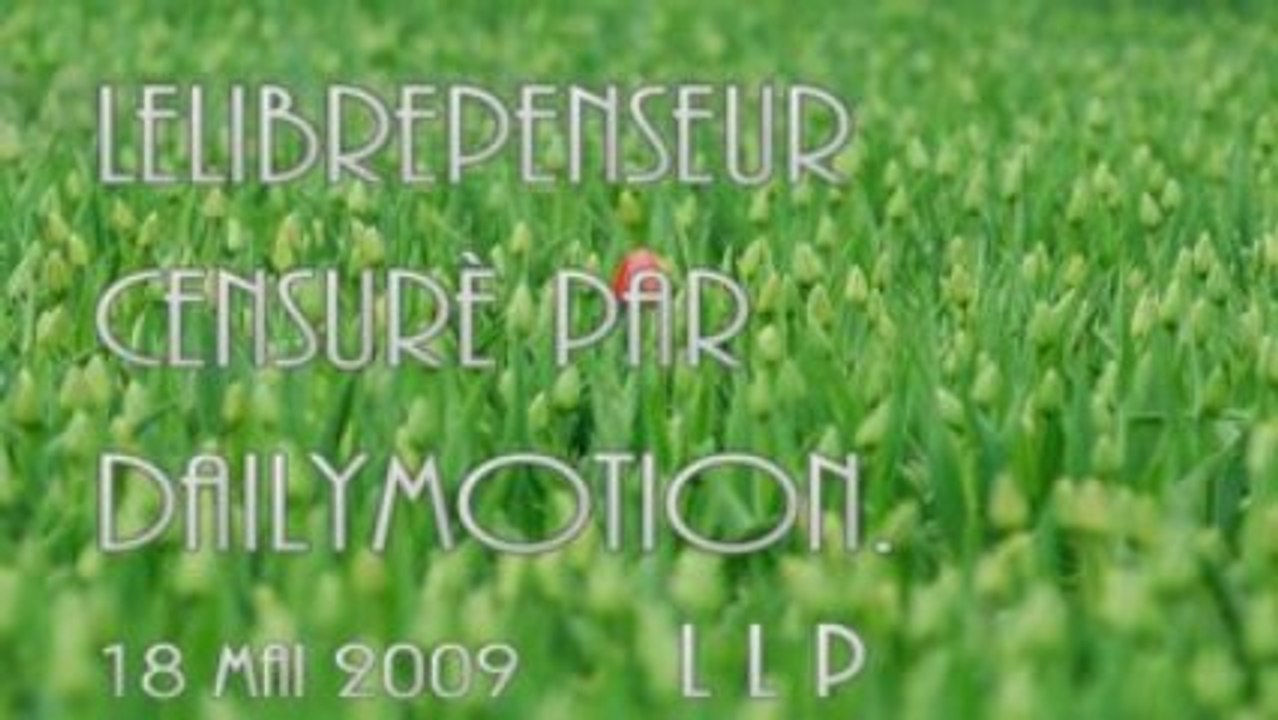 Réponse de LeLibrePenseur