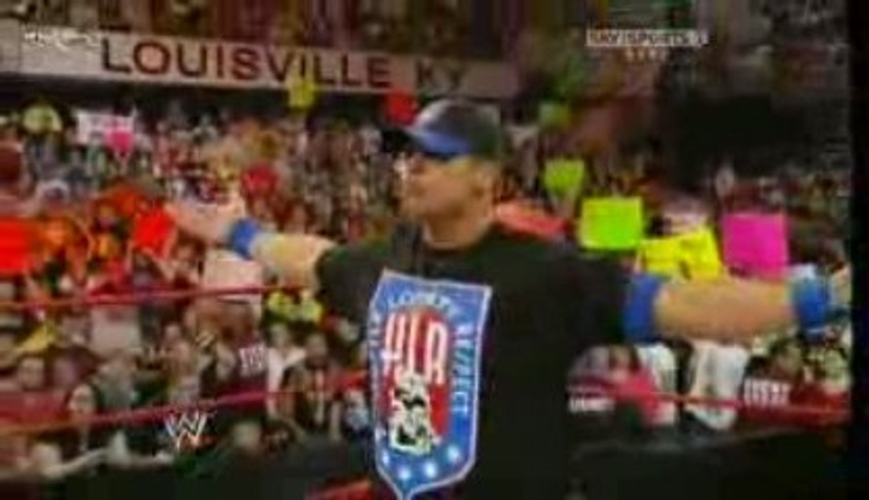 Raw The Miz mocks John Cena