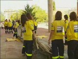 Simulacro de emergencias en el campus de Albacete