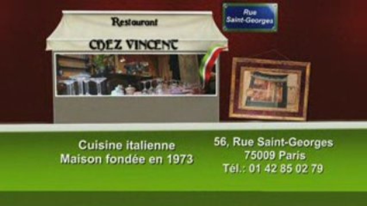 Restaurant Chez Vincent Paris