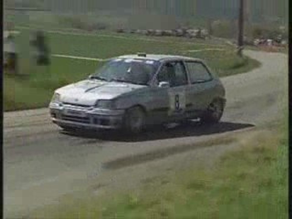 Rallye best of limite hors-limite, sortie de route crash 3