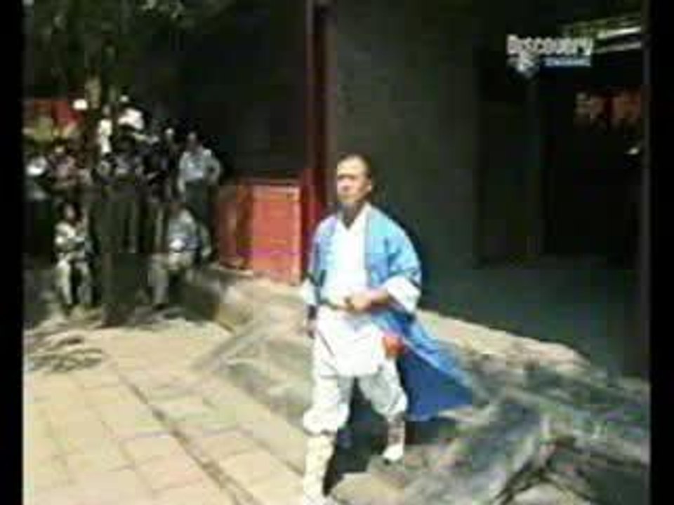 Entraînement au temple de Shaolin
