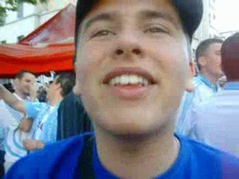 OM-Lyon Arrivée des supporters lyonnais