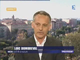 Loïc Dombreval JT de F3 du 18/05/09 - Elections Européennes