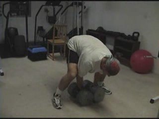 Core Work...Heavy Dumbell Sliding For Core Training